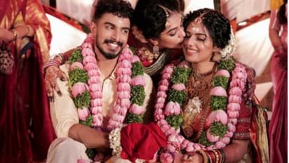 നടി ആര്യയുടെ സഹോദരി അഞ്ജന വിവാഹിതയായി