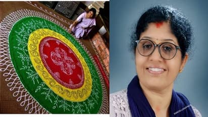 ರಂಗೋಲಿ ಕಲೆಯನ್ನೇ ಉಸಿರಾಗಿಸಿ ಅದರಲ್ಲೇ ಸಂಶೋಧನೆ ನಡೆಸಿ ಡಾಕ್ಟರೇಟ್ ಪಡೆದ ಕಲಾವಿದೆ