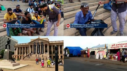 ഗോത്തബയയുടെ രാജി അംഗീകരിച്ചിട്ടും ലങ്കയിൽ പ്രതിഷേധത്തിന് അയവില്ല; ഗോ ഹോം റെനിൽ മുദ്രാവാക്യവുമായി പ്രക്ഷോഭകർ