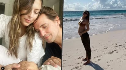 Wishes pour in after Sharapova announces birth of first child Theodore