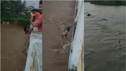 കുത്തിയൊലിക്കുന്ന പുഴയില് ചാടി മരത്തടി പിടുത്തം; മലപ്പുറത്തെ 'മുള്ളൻകൊല്ലി വേലായുധൻമാർ'ക്കെതിരെ പൊലീസ്