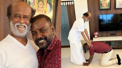 Chandramukhi 2 : ചന്ദ്രമുഖി 2 ആരംഭിച്ചു, രജനിയുടെ അനുഗ്രഹം തേടി ലോറന്സ്