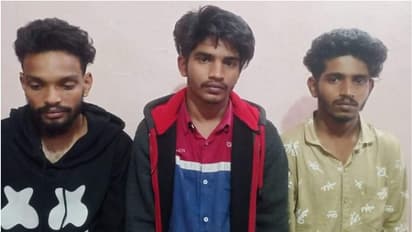 ഇരട്ടയാറില്‍ വയോധികയുടെ മാല പൊട്ടിച്ച് കടന്ന മൂന്നംഗ  സംഘത്തെ പൊലീസ് പിടികൂടി