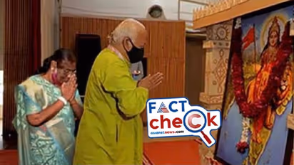 Fact Check: ದ್ರೌಪದಿ ಮುರ್ಮು ಮೋಹನ್ ಭಾಗವತ್‌ರನ್ನು ಭೇಟಿಯಾಗಿಲ್ಲ, ಎಡಿಟೆಡ್ ಚಿತ್ರ ವೈರಲ್  