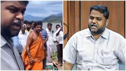 ರಸ್ತೆ ಕಾಮಗಾರಿಗೆ ಅರ್ಚಕರಿಂದ ಪೂಜೆ, ಡಿಎಂಕೆ ಸಂಸದನ ವಿರೋಧ!