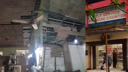 വിറ്റുവരവ് 17 ലക്ഷം, പക്ഷെ ഈ ബീവറേജ്‌ പ്രവർത്തിക്കുന്നത് എപ്പോൾ തകരുമെന്ന കെട്ടിടത്തിൽ