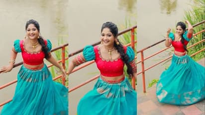 പട്ടുപാവാടയില്‍ മനോഹരിയായി ഐശ്വര്യ റാംസായ്, ഫോട്ടോഷൂട്ട് വീഡിയോ പങ്കുവെച്ച് താരം