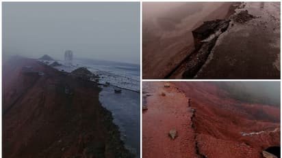 ഇടുക്കി സത്രം എയർ സ്ട്രിപ്പിന്റെ ഒരു ഭാഗം മണ്ണിടിച്ചിലിൽ തകർന്നു; ഷോൾഡറിന്റെ ഭാഗം ഒലിച്ചു പോയി