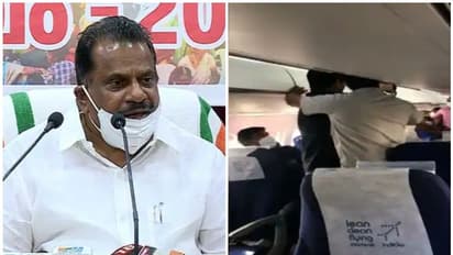 വിമാനത്തിലെ പ്രതിഷേധം;  ഇ പി ജയരാജന് മൂന്നാഴ്ചത്തെ യാത്രാവിലക്ക്, കോൺഗ്രസ് പ്രവർത്തകർക്കും വിലക്ക്