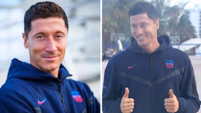 Time to win titles: Robert Lewandowski's first words in Barcelona colours