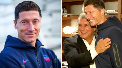 Laporta thankful that Lewandowski turned down Chelsea and PSG for Barcelona