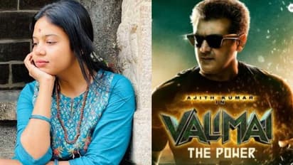 அப்போ சொன்னது தான் இப்பவும் சொல்றேன்... வலிமை சுமாரான படம் தான் - மீண்டும் சர்ச்சையில் சிக்கிய ஸ்ரீநிதி