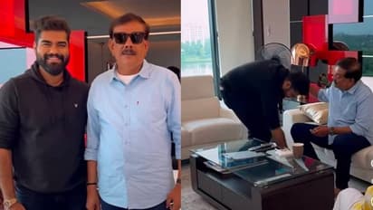  പ്രിയദർശന്റെ അനു​ഗ്രഹം വാങ്ങാനെത്തി റോബിൻ; പുതിയ സിനിമ വരുന്നുണ്ടോന്ന് ആരാധകർ