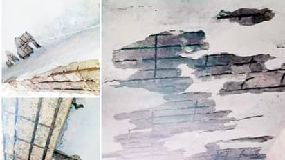 Jagityala: 'గుడి గంటలే.. బడి గంటలు'.. ప్రమాదపుటంచులో ప్రభుత్వ పాఠశాల.. విధిలేని పరిస్థితిలో గుడిలో పాఠాలు