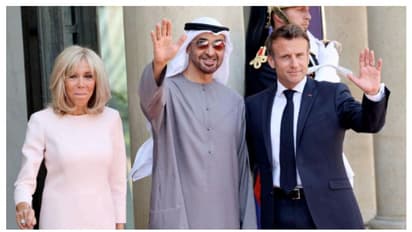യുഎഇ പ്രസിഡന്റിന്റെ ഫ്രഞ്ച് പര്യടനത്തിന് തുടക്കം; ഔദ്യോഗിക ബഹുമതികളോടെ സ്വീകരിച്ച് ഫ്രാന്സ്