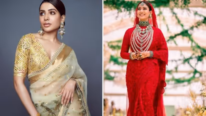 Samantha Ruth Prabhu to Nayanthara, 7 South beauties who dazzled in a saree