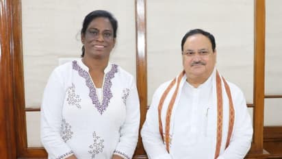 രാജ്യത്തിന്റെ അഭിമാനം, പി ടി ഉഷ സുപ്രധാന ചുമതയേറ്റെടുക്കാന് ദില്ലിയില്; ബിജെപി അധ്യക്ഷനുമായി കൂടിക്കാഴ്ച