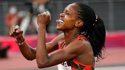 1500 മീറ്ററിൽ മിന്നും സ്വർണം; നേട്ടങ്ങളുടെ കൊടുമുടിയിൽ ഫെയ്ത്