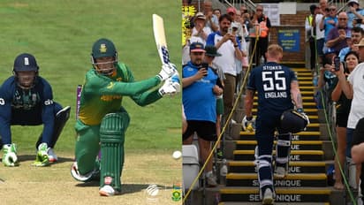 വാന്‍ഡര്‍ ഡസ്സന്‍ വെടിക്കെട്ടില്‍ ദക്ഷിണാഫ്രിക്കയ്‌ക്ക് കൂറ്റന്‍ ജയം; കണ്ണീരോടെ ഏകദിനം മതിയാക്കി സ്റ്റോക്‌സ്  