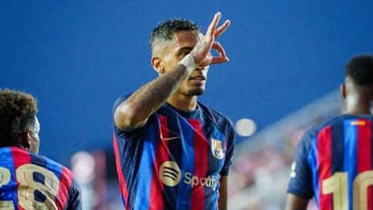 റഫീഞ്ഞ ഗോളോടെ ബാഴ്‌സയില്‍ അരങ്ങേറി; പ്രീ സീസണില്‍ ഇന്റര്‍ മിയാമിക്കെതിരെ ആറ് ഗോളിന് ജയം