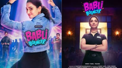 Babli Bouncer : തമന്ന ഭാട്യയുടെ 'ബബ്‍ലി ബൗണ്‍സര്‍'‍, റിലീസ് പ്രഖ്യാപിച്ച് ഫസ്റ്റ് ലുക്ക് പോസ്റ്റര്‍