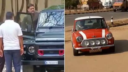  रांची में  इन दो क्लासिक कारों के साथ स्पॉट किये गए पूर्व क्रिकेटर महेंद्र सिंह धोनी : देखें वीडियो