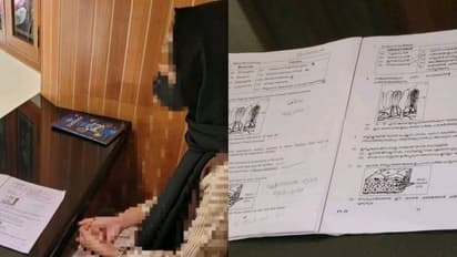 പ്ലസ് വണ്‍ പരീക്ഷക്കിടെ ഉത്തരക്കടലാസില്‍ കുരങ്ങന്‍ മൂത്രമൊഴിച്ചു:  പരീക്ഷ വീണ്ടും നടത്തണമെന്ന് വിദ്യാര്‍ഥിനി