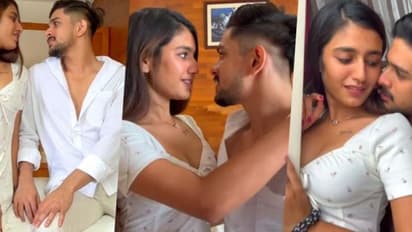 പ്രണയാർദ്രരായ് പ്രിയ വാര്യരും റംസാനും; '96' ഗാനത്തിന് ചുവടുവച്ച് താരങ്ങൾ, വീഡിയോ