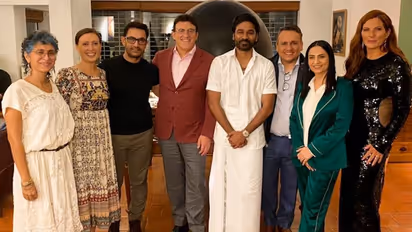Aamir Khan turns host: Traditional Gujarati dinner for Russo Brothers and Dhanush