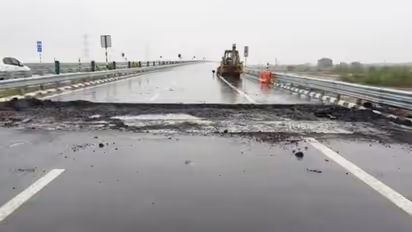 Within a week of inauguration, portion of Bundelkhand Expressway sees potholes