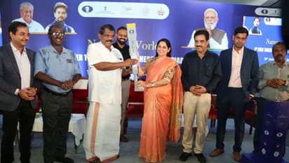 Chess Olympiad 2022 : ചെസ് ഒളിംപ്യാഡ് ദീപശിഖാ റാലി തിരുവനന്തപുരത്ത്; ആവേശോജ്വല സ്വീകരണം