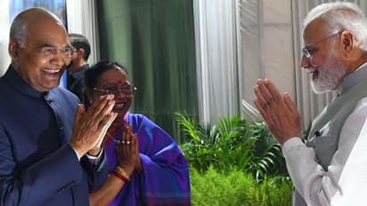 ஜனாதிபதி ராம்நாத் கோவிந்துக்கு இரவு விருந்து அளித்த பிரதமர்..! யாரெல்லாம் பங்கேற்றார்கள் தெரியுமா?