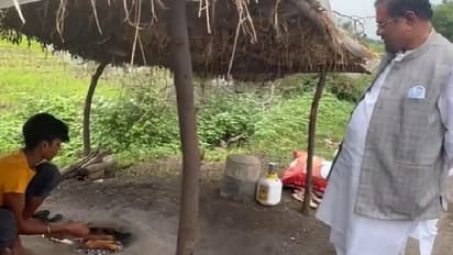 വഴിയില്‍ കച്ചവടം നടത്തുന്ന ബാലനോട് 15 രൂപയ്ക്ക് വിലപേശല്‍ നടത്തുന്ന കേന്ദ്രമന്ത്രി; വീഡിയോ