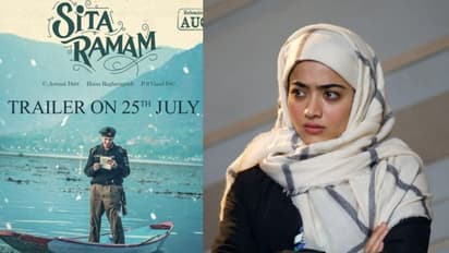 రష్మిక, దుల్కర్ల`సీతారామం` ట్రైలర్ డేట్ ఫిక్స్.. అసలు స్టోరీ ఇదేనట..