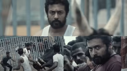 Vaadivaasal : പാഞ്ഞടുക്കുന്ന ജല്ലിക്കെട്ട് കാളയെ മെരുക്കുന്ന സൂര്യ; 'വാടിവാസല്' ഗ്ലിംപ്സ്