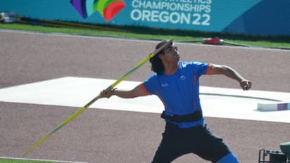 Neeraj Chopra wins silver in 2022 World Athletics Championships