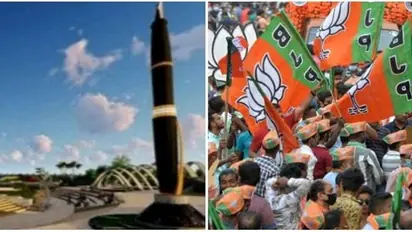 பேனாவுக்கு ரூ.80 கோடி... பேனாவுக்கு மை நிரப்ப வருடா வருடம் எத்தனை கோடி...! ஸ்டாலினை அலறவிட்ட பாஜக