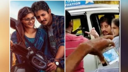 நான் இருக்கும்போது இன்னொருத்தி கேக்குதா... நடிகையுடன் காரில் கிஸ் அடித்தபடி சென்ற நடிகரை புரட்டி எடுத்த மனைவி