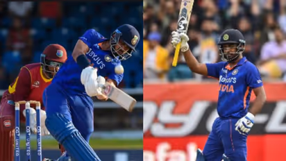 സഞ്ജുവിനൊപ്പം അക്സറിന്‍റെ ഫിനിഷിംഗ്, അവസാന ഓവറുകളില്‍ അടിച്ചു കയറി ഇന്ത്യ, വിന്‍ഡീസിന് കൂറ്റന്‍ വിജയലക്ഷ്യം