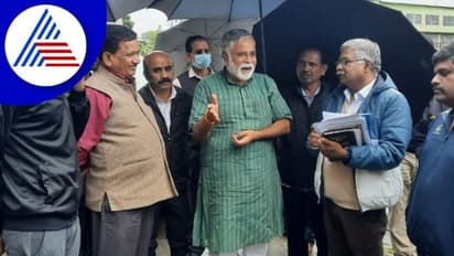 ಜಿಲ್ಲಾಡಳಿತ ಭವನ ತಡೆಗೋಡೆಗೆ ಮರಳು ಮೂಟೆ  ಅಳವಡಿಕೆ ಬಳಿಕ ಲಘುವಾಹನ ಸಂಚಾರಕ್ಕೆ ಅವಕಾಶ