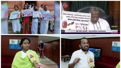 എംപിമാരുടെ സസ്പെന്‍ഷന്‍:പാര്‍ലമെന്‍റില്‍ പ്രതിപക്ഷ പ്രതിഷേധം, നടപടികള്‍ തടസ്സപ്പെട്ടു