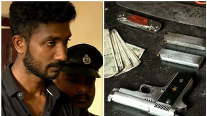 കഞ്ചാവ് കേസ് പ്രതിയുടെ വീട്ടിൽ തോക്കും വടിവാളും; കയ്യോടെ പൊക്കി പൊലീസ്