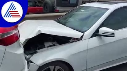 ಬೆಂಗಳೂರು: ಪೀಣ್ಯ ಫ್ಲೈಓವರ್ನಲ್ಲಿ ಸರಣಿ ಅಪಘಾತ