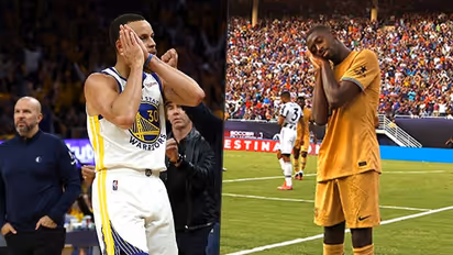 Stephen Curry thrilled after Barcelona's Dembele emulates 'Night Night' celebration