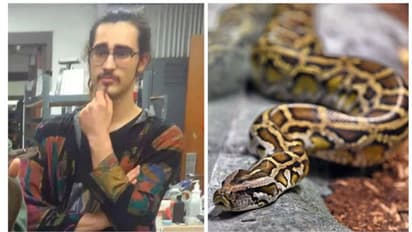 18 അടി നീളമുള്ള ഭീമാകാരമായ പാമ്പ് 27കാരന്റെ കഴുത്തിൽ ചുറ്റിപ്പിടിച്ചു; പിന്നീട് സംഭവിച്ചത്