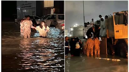 കനത്ത മഴയില്‍ ഫുജൈറയില്‍ വെള്ളപ്പൊക്കം; രക്ഷാപ്രവര്‍ത്തനത്തിന് സൈന്യം രംഗത്ത്