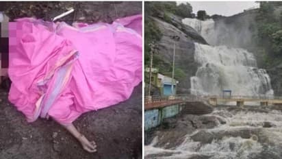 குற்றாலம் மெயின் அருவியில் குளிக்க சென்ற சுற்றுலா பயணிகள்.! வெள்ளத்தில் அடித்து சென்று 2 பேர் பலியான சோகம்