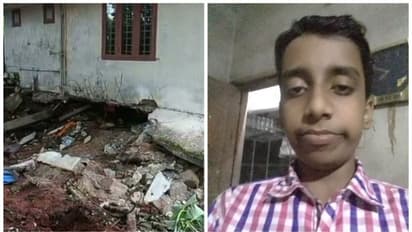 പെരുമ്പാവൂരില് രണ്ടുനില വീട് ഇടിഞ്ഞുതാഴ്ന്നു; പതിമൂന്നുകാരന് മരിച്ചു