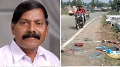 கார் விபத்தில் சிக்கிய திமுக MLA..! கையில் முறிவு ஏற்பட்டதால் மருத்துவமனையில் அனுமதி