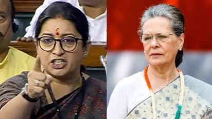 sonia gandhi:smriti Irani:'எங்கிட்ட எதுவும் பேசாதிங்க'!சோனியா காந்தி, ஸ்மிருதி இரானி நேருக்கு நேர் வாக்குவாதம்